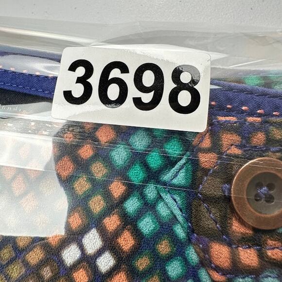 Anthropologie Pants Womens 2 Blue Essential Culotte Wide Leg Cropped Preppy - Picture 14 of 14